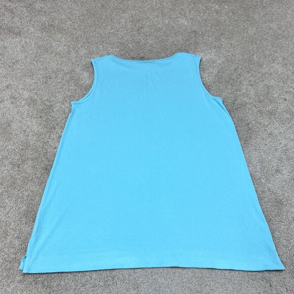 J. Jill Blouse Women’s Green Sleeveless Size Small - Picture 9 of 10